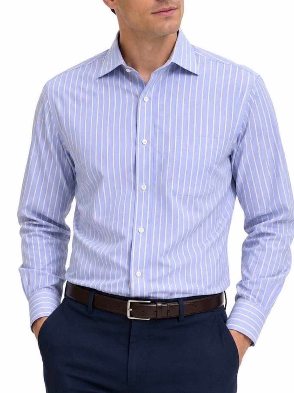 Brooks Brothers Traditional Fit Button Down Shirt